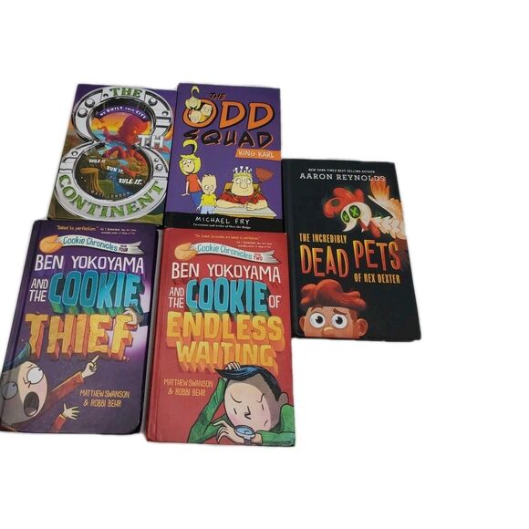 Cookie Chronicles - Ben Yokoyama, Odd Squad, 8th Continet, Kids BOOK BUNDLE - Picture 2 of 16